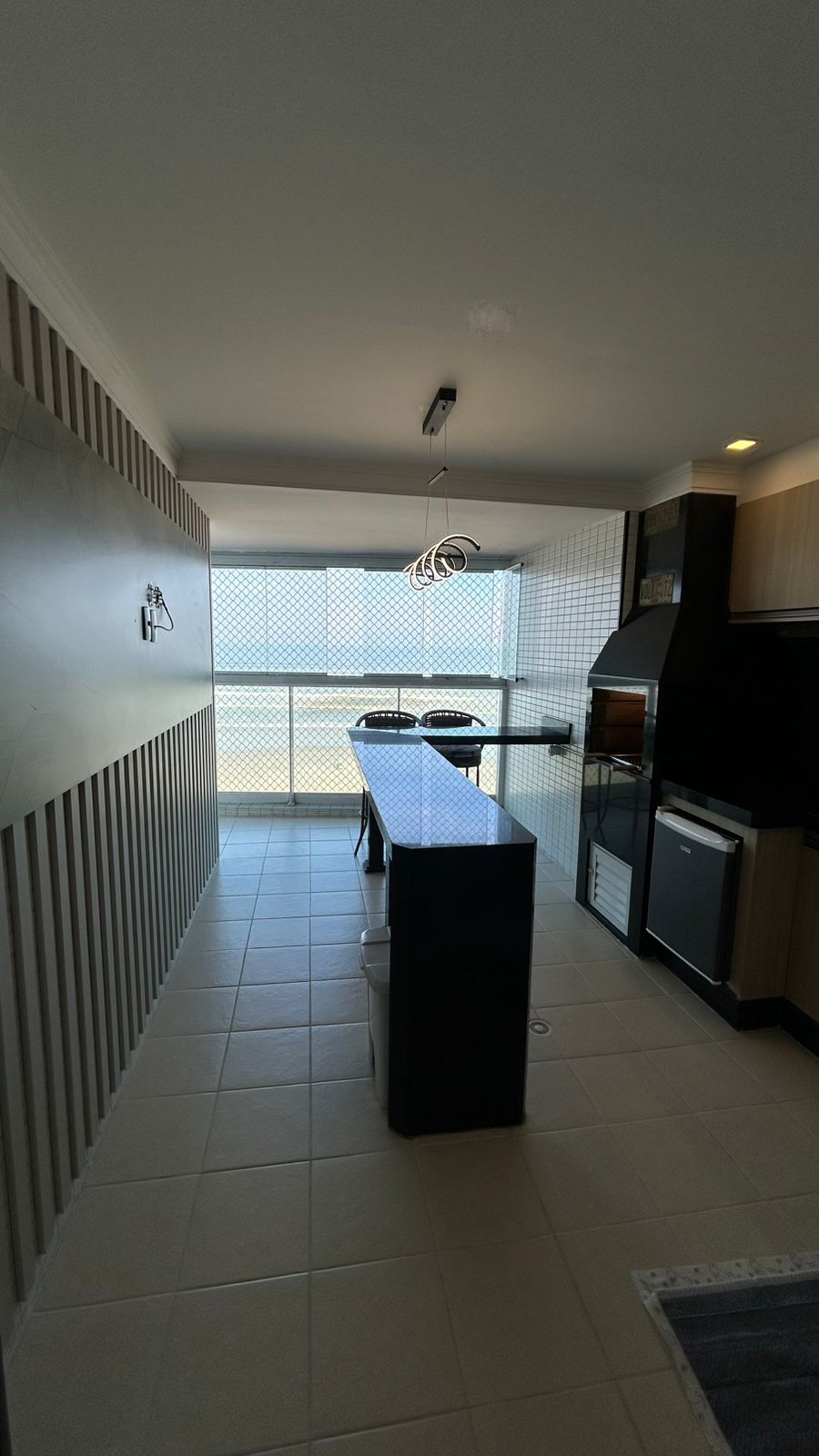 Foto 4 do Apartamento Apartamento Frente Mar Exclusivo com 177m² e Vista Panorâmica Para o MAR na Aviação – Praia Grande/SP